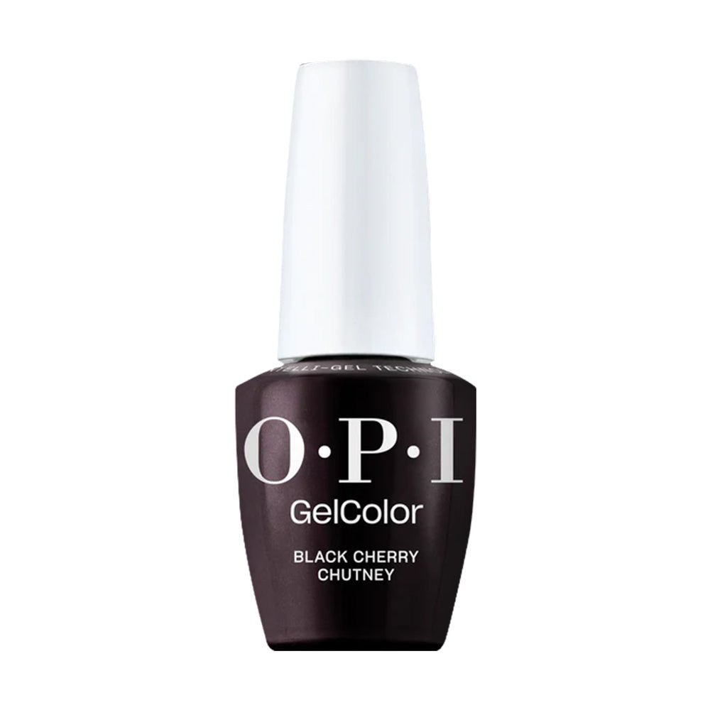 OPI Intelli - Gel - I43 Black Cherry Chutney - Gel Color 0.5 oz - DTK Nail Supply