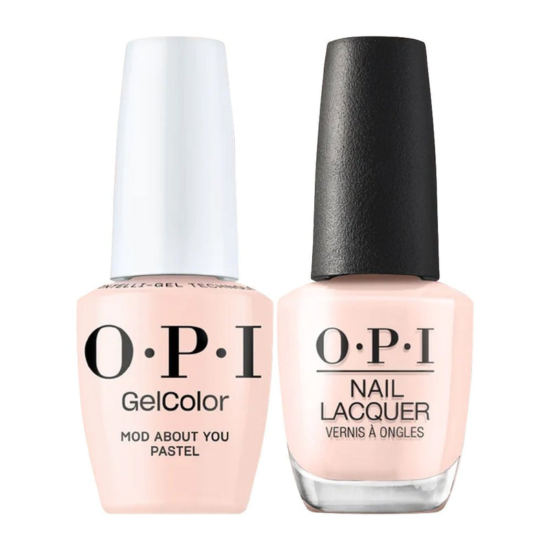 OPI Intelli Gel & Lacquer Duo - F037 Mod About You Pastel - Pink, Beige - 0.5 oz (OPI Fall 2026 Collection) - DTK Nail Supply