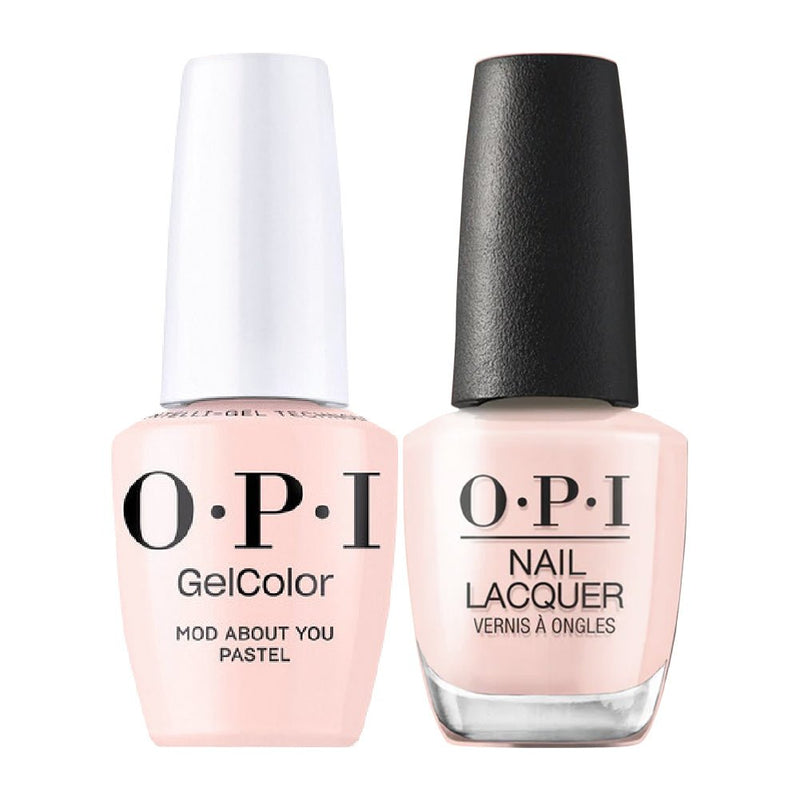 OPI Intelli Gel & Lacquer Duo - F037 Mod About You Pastel - Pink, Beige - 0.5 oz (OPI Fall 2026 Collection) - DTK Nail Supply