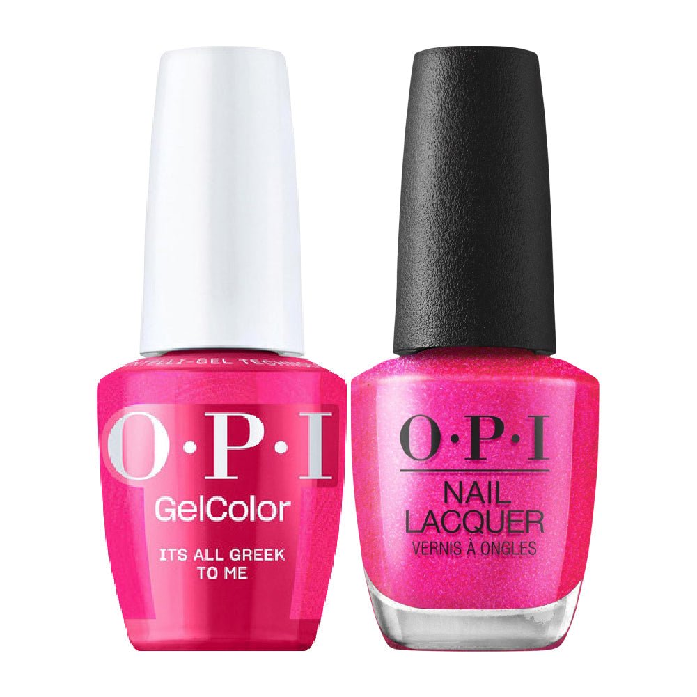 OPI Intelli Gel & Lacquer Duo - F041 It's All Greek to Me - Pink - 0.5 oz (OPI Fall 2026 Collection) - DTK Nail Supply