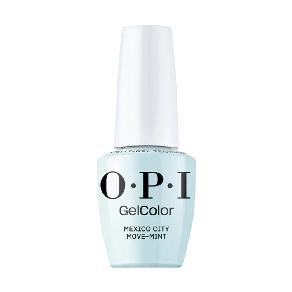 OPI Intelli - Gel - M83 Mexico City Move - mint - Gel Color 0.5 oz - DTK Nail Supply