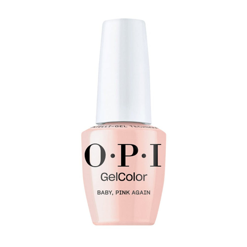 OPI Intelli - Gel - S050 Baby, Pink Again - Gel Color 0.5 oz - DTK Nail Supply