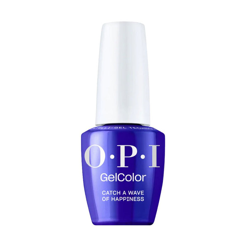 OPI Intelli - Gel - S075 Catch A Wave Of Happiness - Blue Gel Color - Gel Color 0.5 oz (OPI Summer 2026 Collection) - DTK Nail Supply