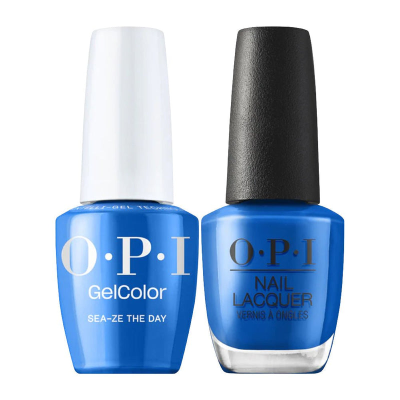 OPI Intelli Gel - S076 Sea - ze The Day - Blue Color - 0.5 oz (OPI Summer 2026 Collection) - DTK Nail Supply