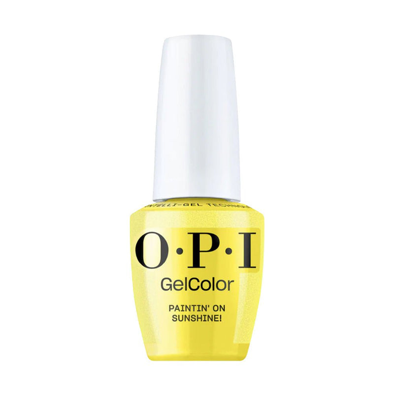 OPI Intelli - Gel - S079 Paintin' On Sunshine! - Yellow Gel Color - Gel Color 0.5 oz (OPI Summer 2026 Collection) - DTK Nail Supply