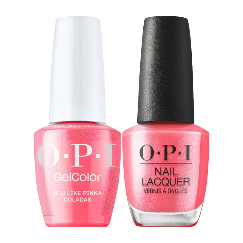 OPI Intelli Gel - S083 If U Like Pinka Coladas - Pink Color - 0.5 oz (OPI Summer 2026 Collection) - DTK Nail Supply