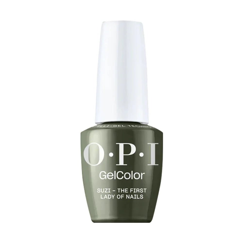 OPI Intelli - Gel - Set 18 Gel Colors - Gel Color 0.5 oz - Frosted Evergreen Mix Collection - DTK Nail Supply