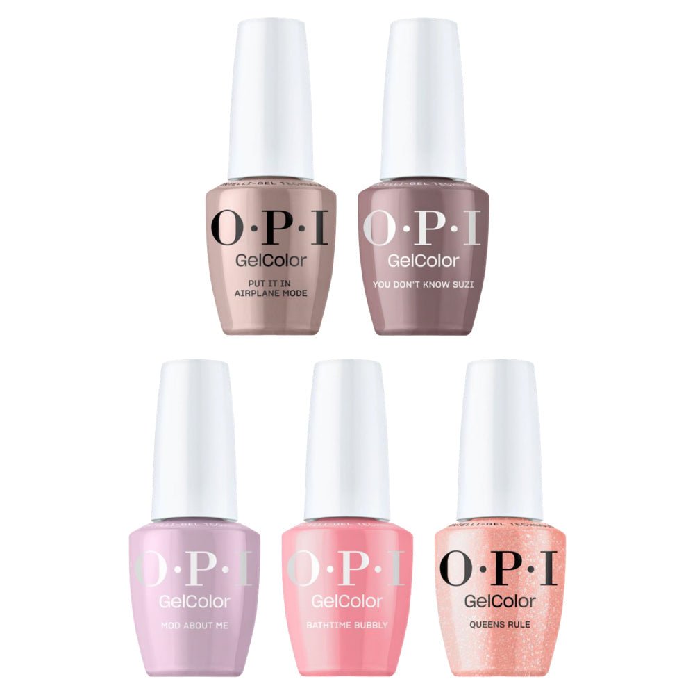 OPI Intelli - Gel - Set 5 Gel Colors - OPI Spring 2026 The New OPIcons Collection - DTK Nail Supply