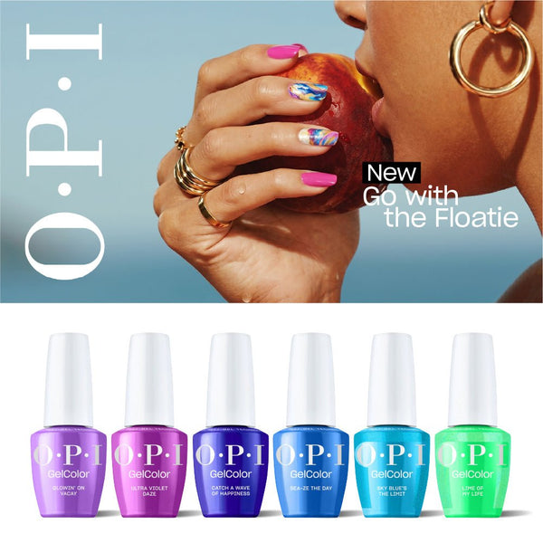 OPI Intelli-Gel - Set 6 Gel Colors - OPI Summer 2026 Trip To The Brite Side Collection - Set 1