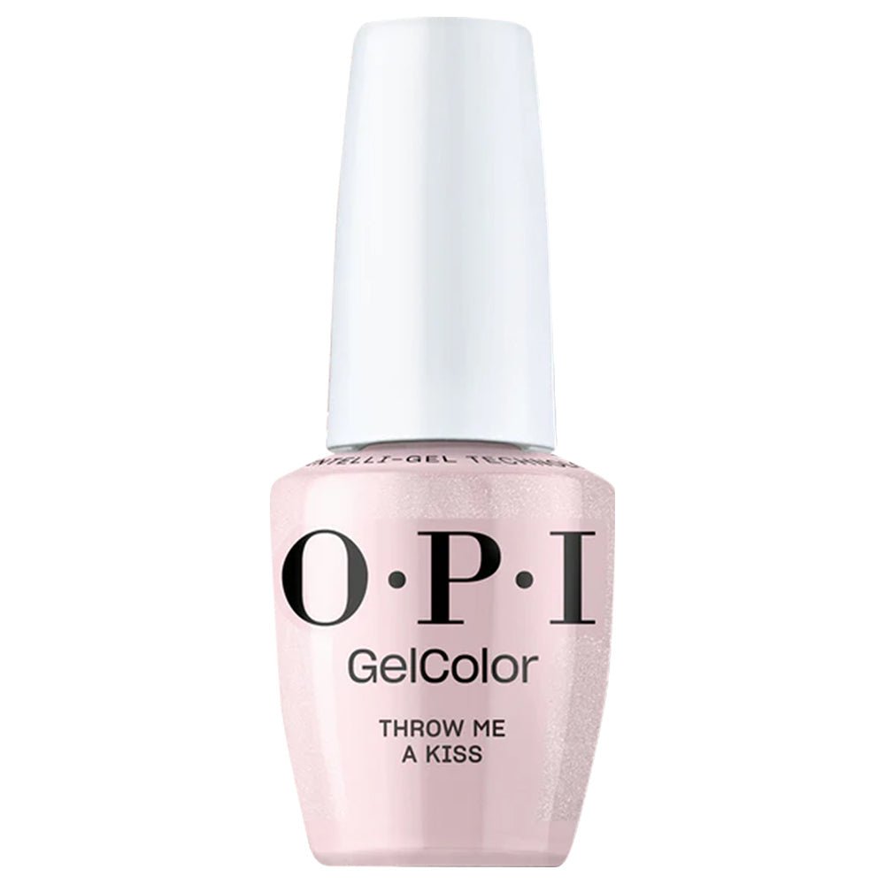 OPI Intelli-Gel SH2 Throw Me A Kiss soft pink sheer gel polish 0.5 oz - DTK Nail Supply