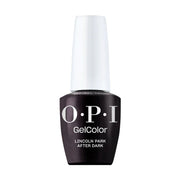OPI Intelli-Gel W42 Lincoln Park After Dark deep aubergine purple gel polish 0.5 oz - DTK Nail Supply