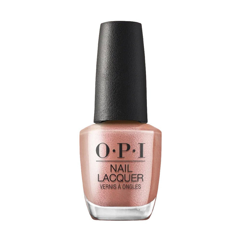 OPI Nail Lacquer - F043 Route Beer Float - Brown, Orange - 0.5 oz (OPI Fall 2026 Collection) - DTK Nail Supply