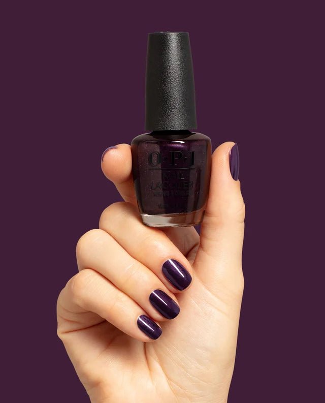 OPI Nail Lacquer - F046 Lincoln Park at Midnight - Purple, Red - 0.5 oz (OPI Fall 2026 Collection) - DTK Nail Supply