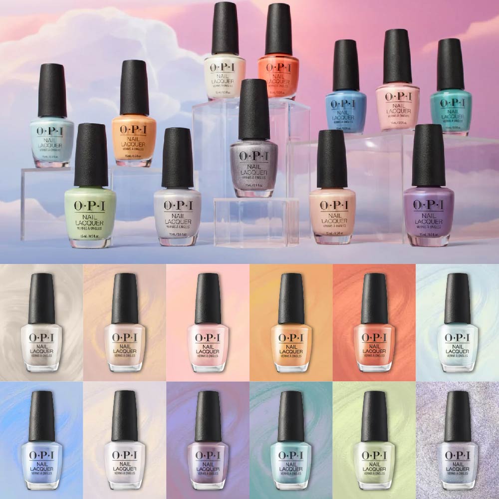 OPI Nail Lacquer - Set 12 Gel Colors - OPI Spring 2025 OPI'm Dreaming Collection - DTK Nail Supply