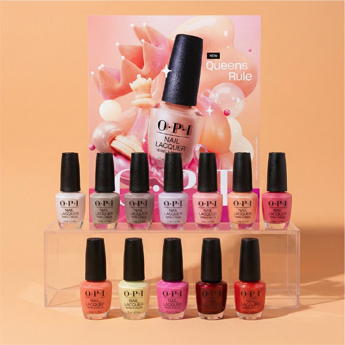 OPI Nail Lacquer - Set 12 Gel Colors - OPI Spring 2026 The New OPIcons Collection - DTK Nail Supply