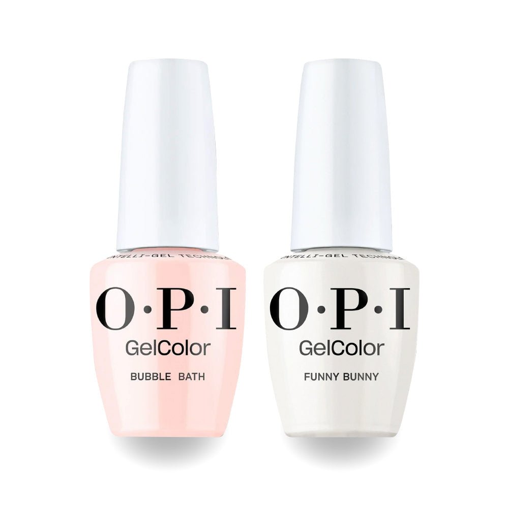 OPI S86 Bubble Bath, H22 Funny Bunny Intelli-Gel Combo - Set 2 - DTK Nail Supply