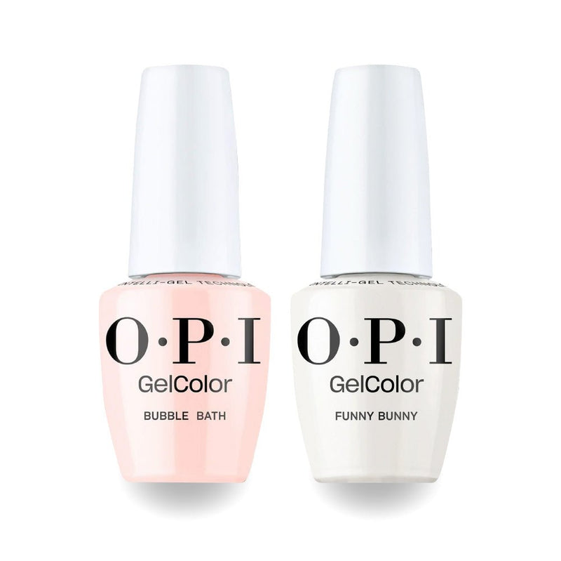 OPI S86 Bubble Bath, H22 Funny Bunny Intelli-Gel Combo - Set 2 - DTK Nail Supply