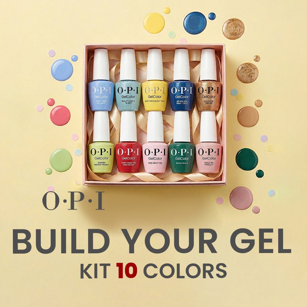 OPI Set Gel Polish - Build Your Own 10 Gel Kit - DTK Nail Supply