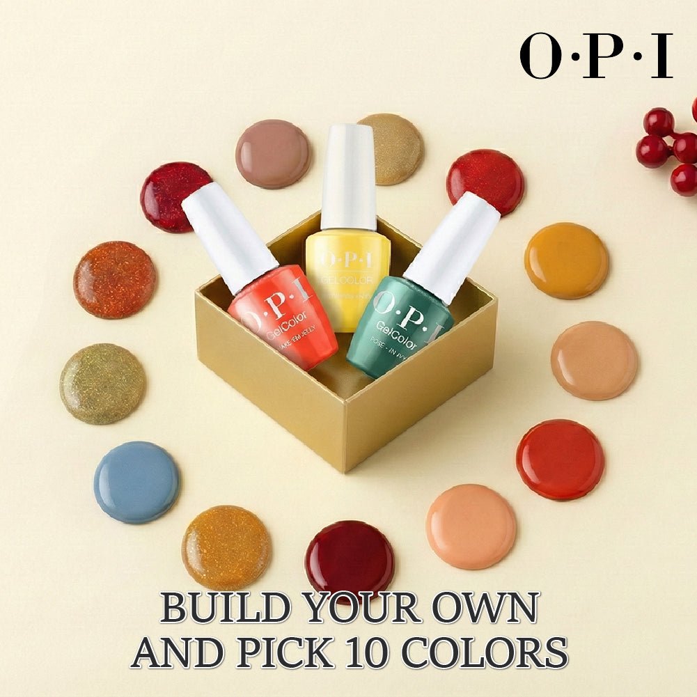 OPI Set Gel Polish - Build Your Own 10 Gels Kit - DTK Nail Supply
