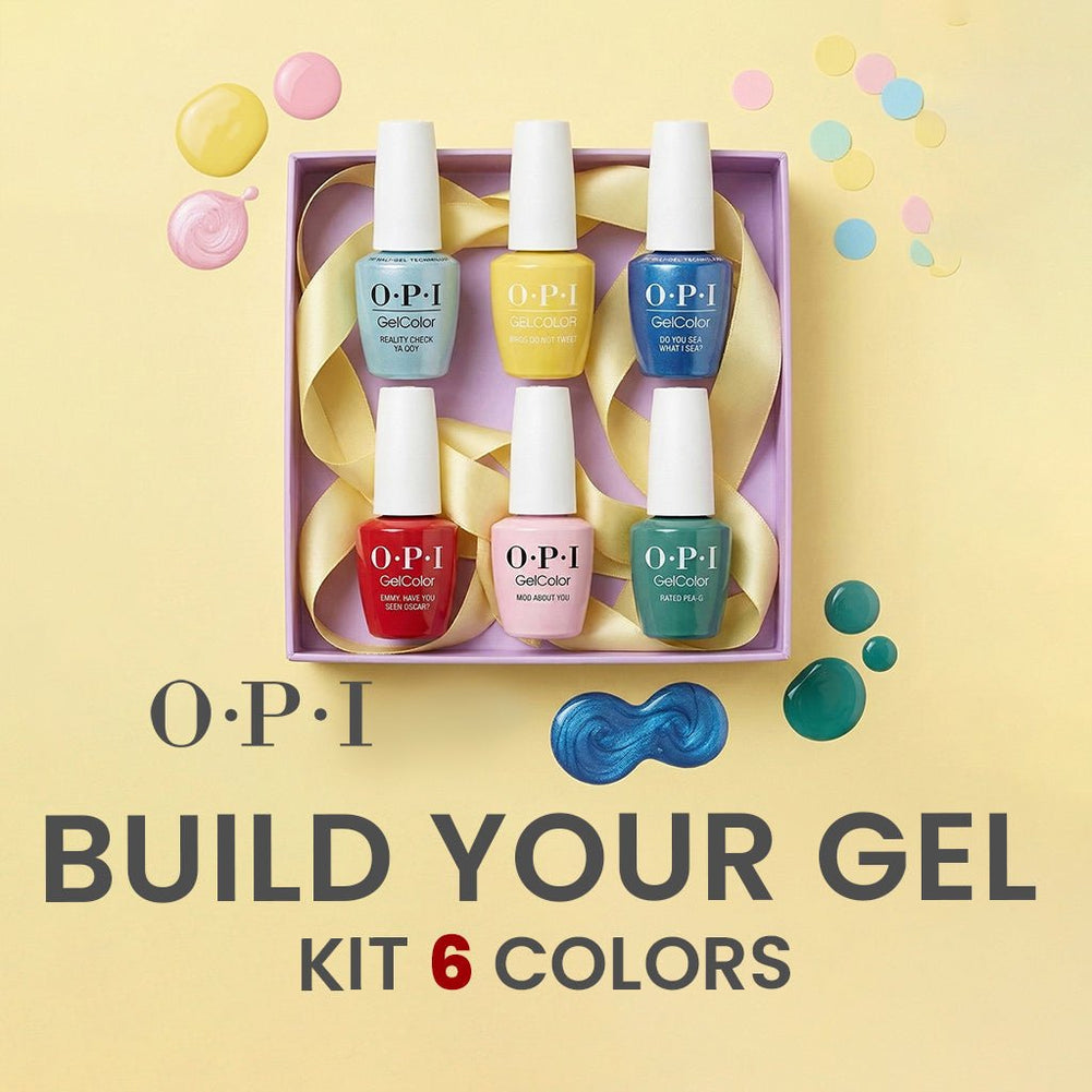 OPI Set Gel Polish - Build Your Own 6 Gel Kit