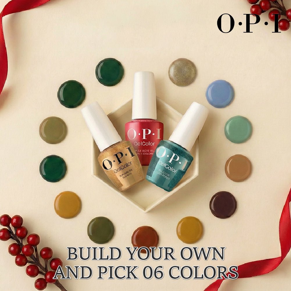 OPI Set Gel Polish - Build Your Own 6 Gels Kit - DTK Nail Supply