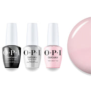 OPI Intelli-Gel Combo - Super Base Coat, Super Gloss Top Coat & B56 Mod About You, FREE Nail Sticker - DTK Nail Supply