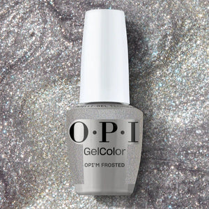 OPI Gel Nail Polish Duo - HPS01 OPI'm Frosted - Gel Polish 0.5oz