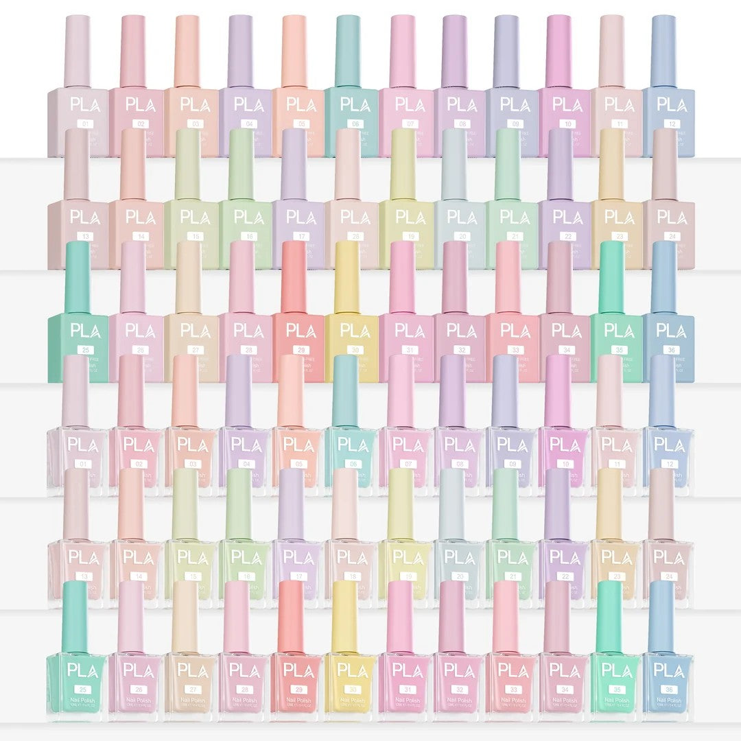 PLA Gram Gram's Rose Garden Collection - Set of 36 Colors - Gel Polish, Nail Lacquer & Dip Powder - DTK Nail Supply