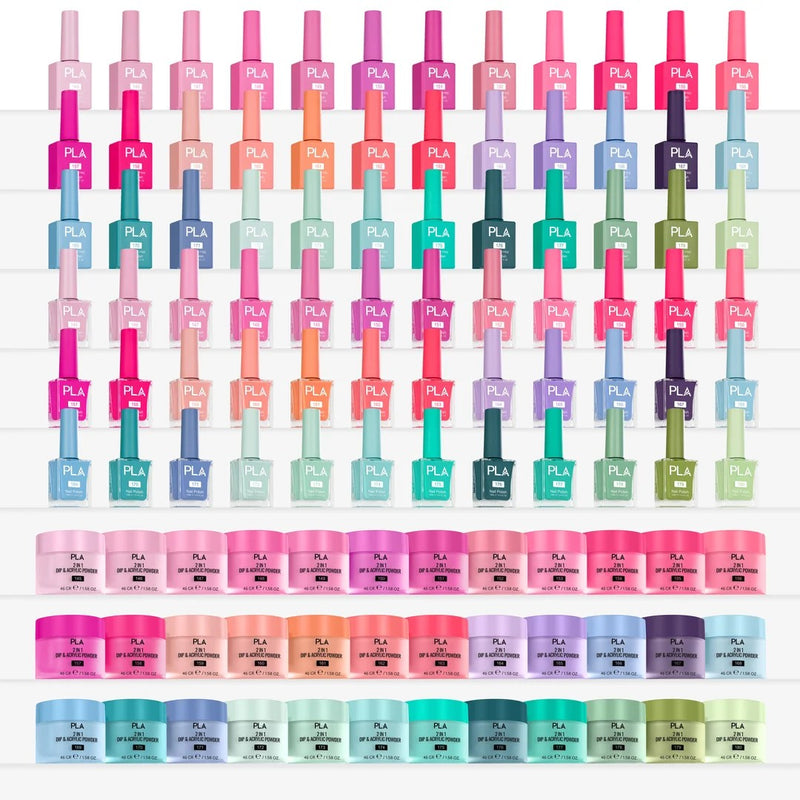 PLA She's a Boss Collection - Set of 36 Colors - Gel Polish, Nail Lacquer & Dip Powder - DTK Nail Supply