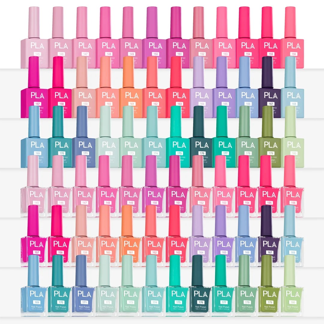 PLA Gel Polish, Nail Lacquer & Dip Powder - Set of 36 Colors - She's a Boss Collection - DTK Nail Supply