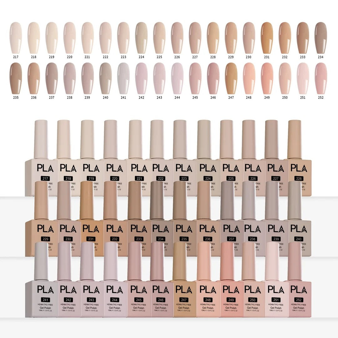PLA What's Cookin' Good Lookin' Collection - Set of 36 Colors - Gel Polish, Nail Lacquer & Dip Powder - DTK Nail Supply
