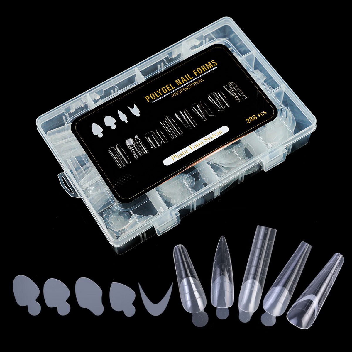 Poly Gel Nail Form 05 - DTK Nail Supply