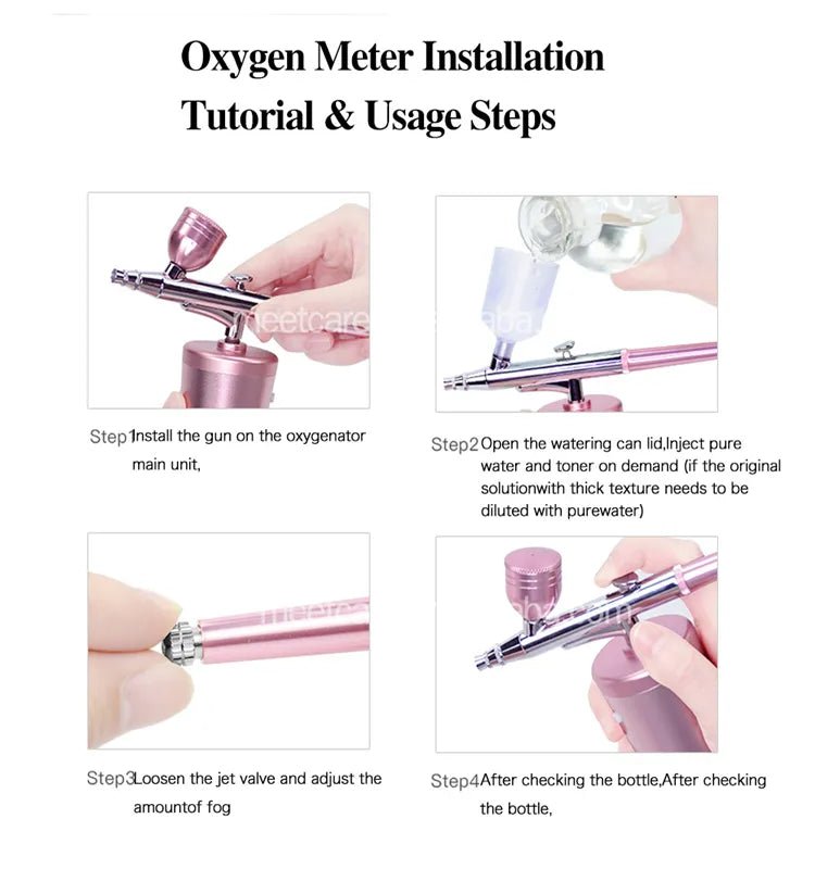 Portable Air Brush Paint Spray Gun for Nail Art - DTK Nail Supply