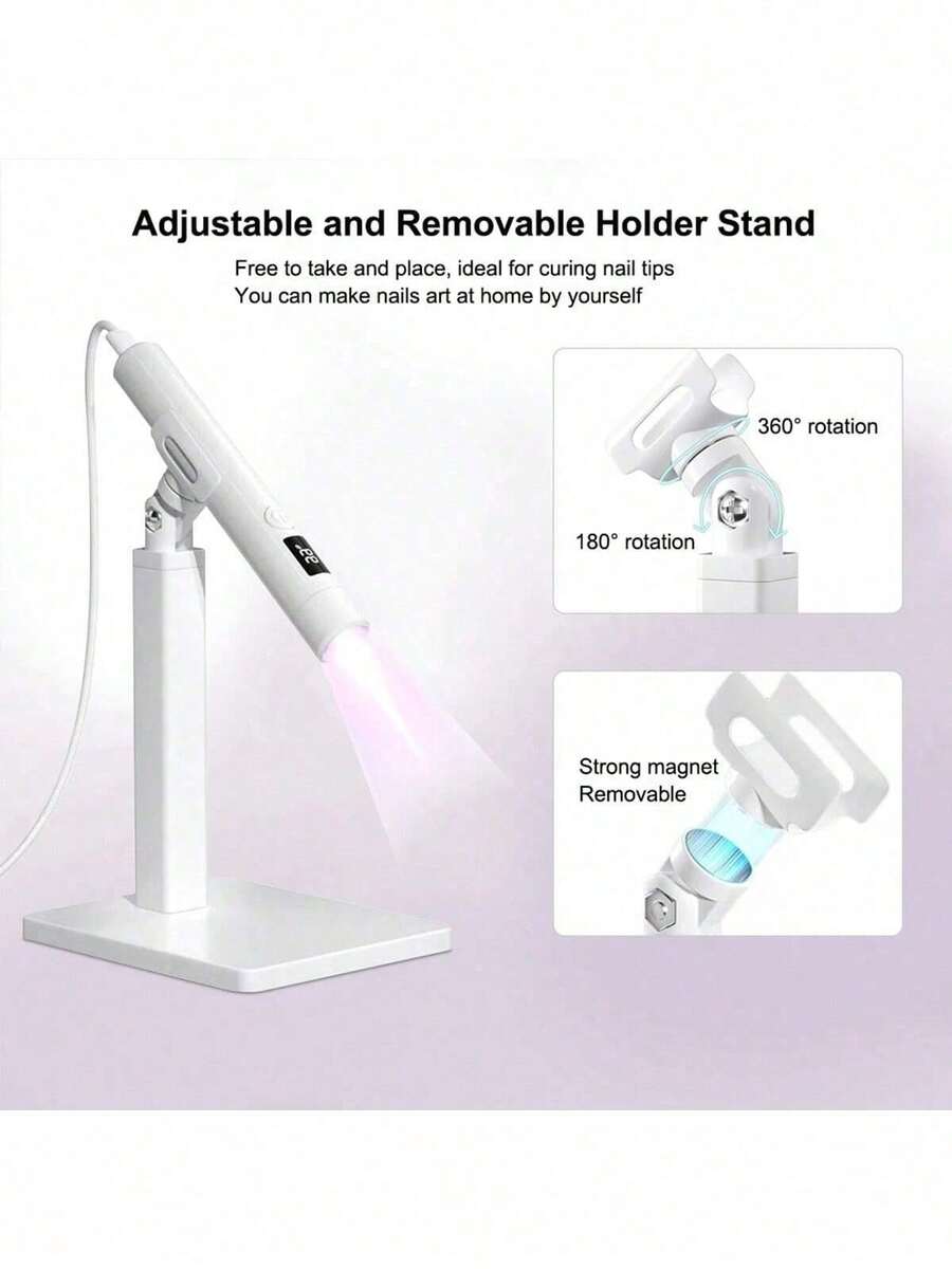 Portable Handheld LED Nail Lamp - DTK Nail Supply