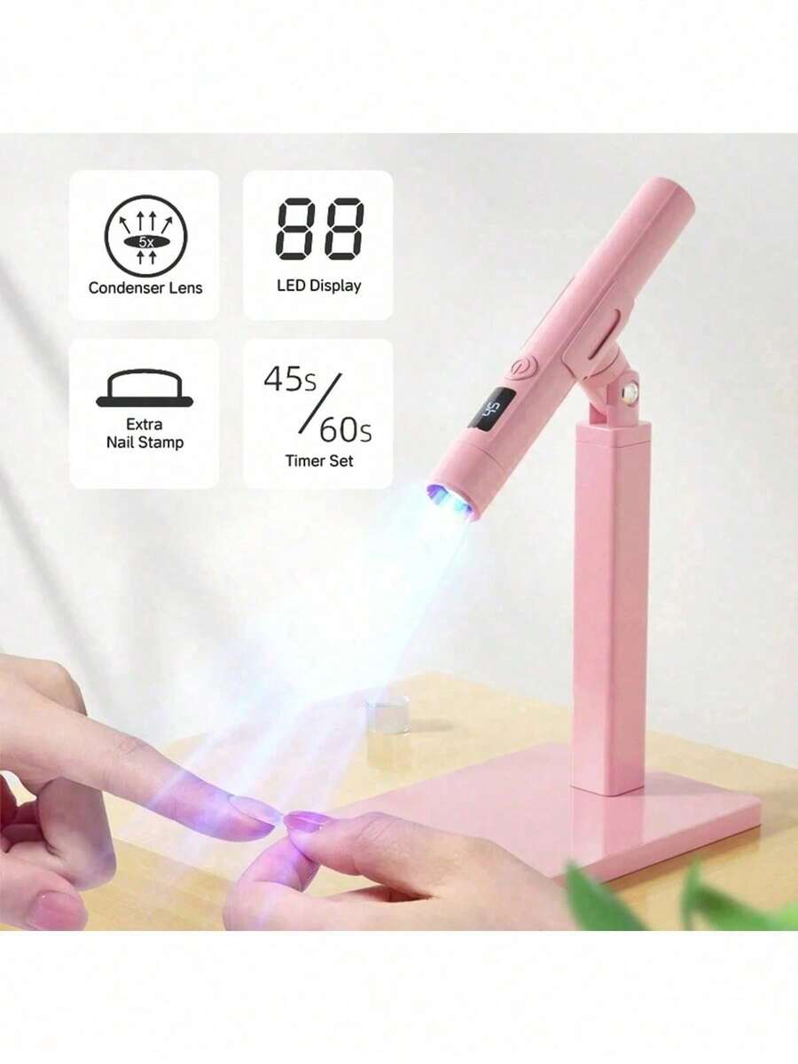 Portable Handheld LED Nail Lamp - DTK Nail Supply