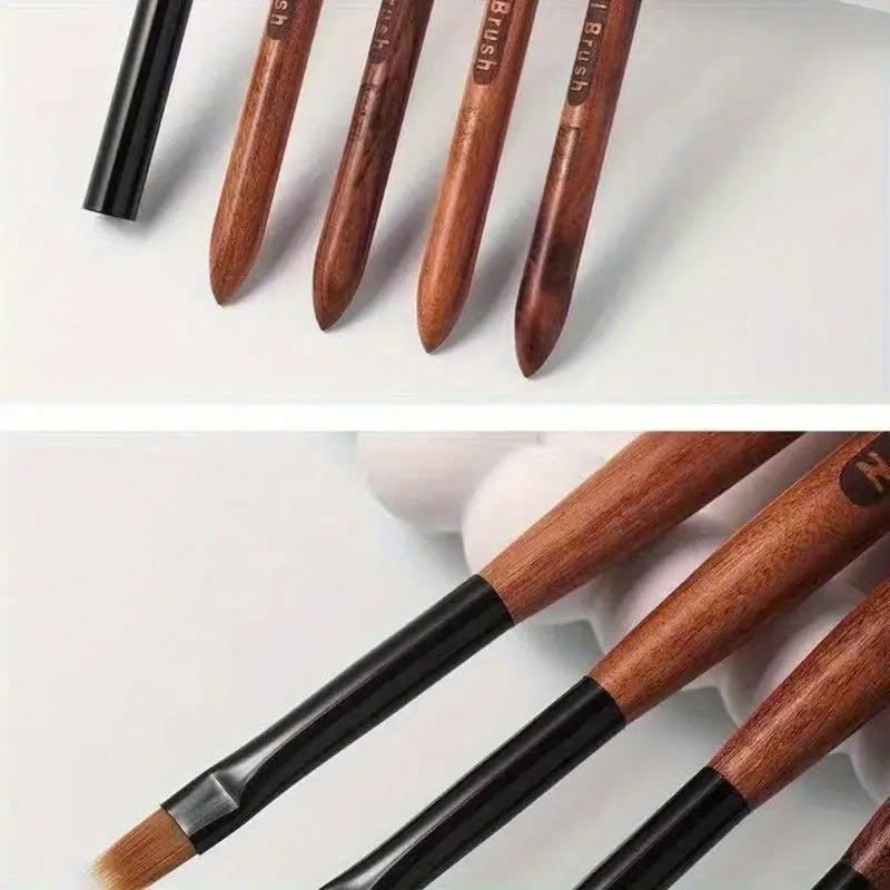 Premium Bamboo Nail Art Gradient Smudge Brush - DTK Nail Supply