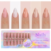 Press On Nails 150pcs/box - 03 - Long Almond - DTK Nail Supply