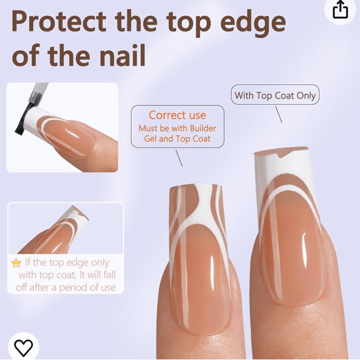 Press On Nails Mix 5 French Style 150pcsbox - A6 - DTK Nail Supply