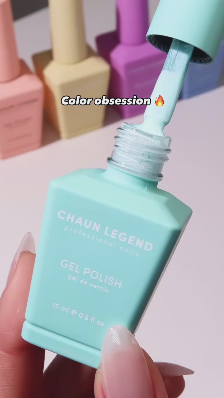 Load video: CHAUN LEGEND Set Gel Polish - Chaun's Dreamy Pastels