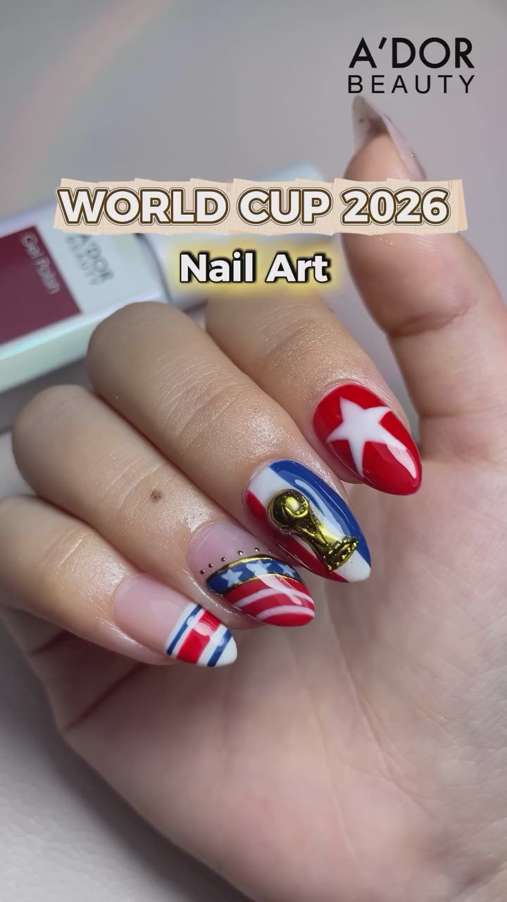 Load video: Apres Gel Polish 1 Line 200 Colors - FREE 1 LAVIS Nail Dust Collector Silver + 1 LDS Nail Drill