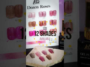 LDS DR 12 Colors - Gel Polish 0.5 oz - Dozen Rose Collection