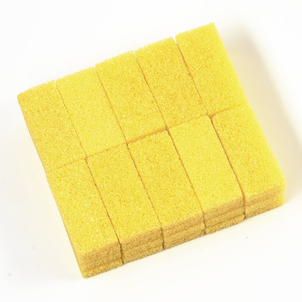 Pumice Yellow Pack of 40pcs - DTK Nail Supply