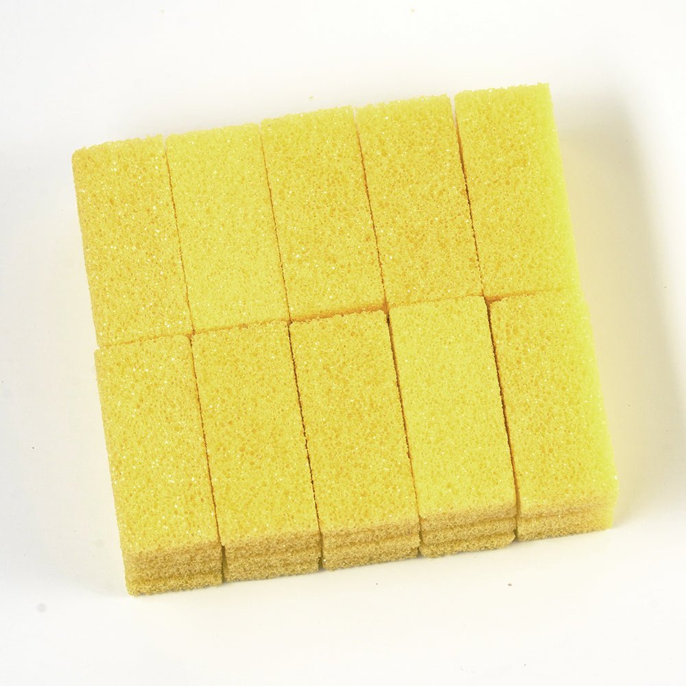 Pumice Yellow Pack of 40pcs - DTK Nail Supply