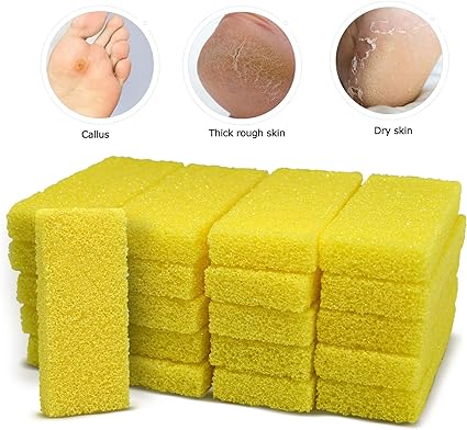 Pumice Yellow Pack of 40pcs - DTK Nail Supply