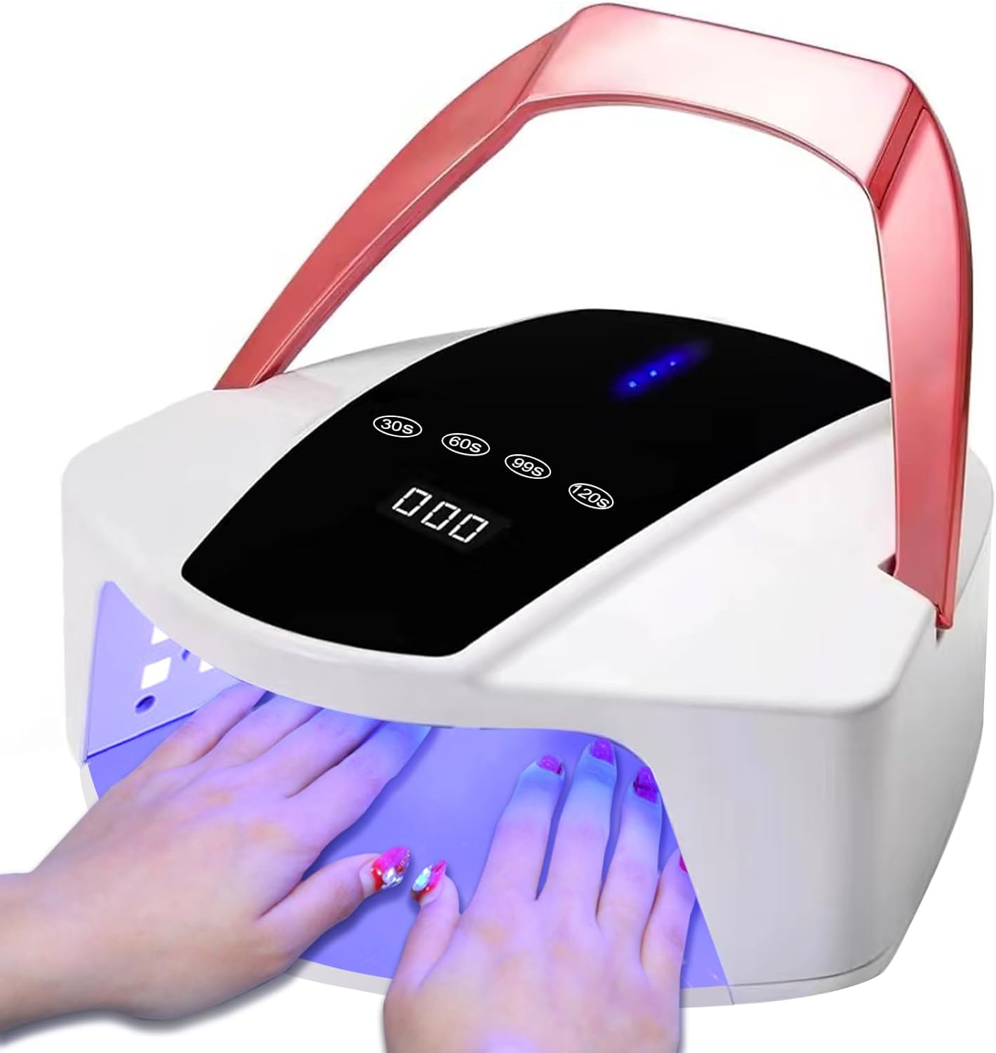 Rechargeable Cordless UV.LED Lamp 96W - DTK Nail Supply