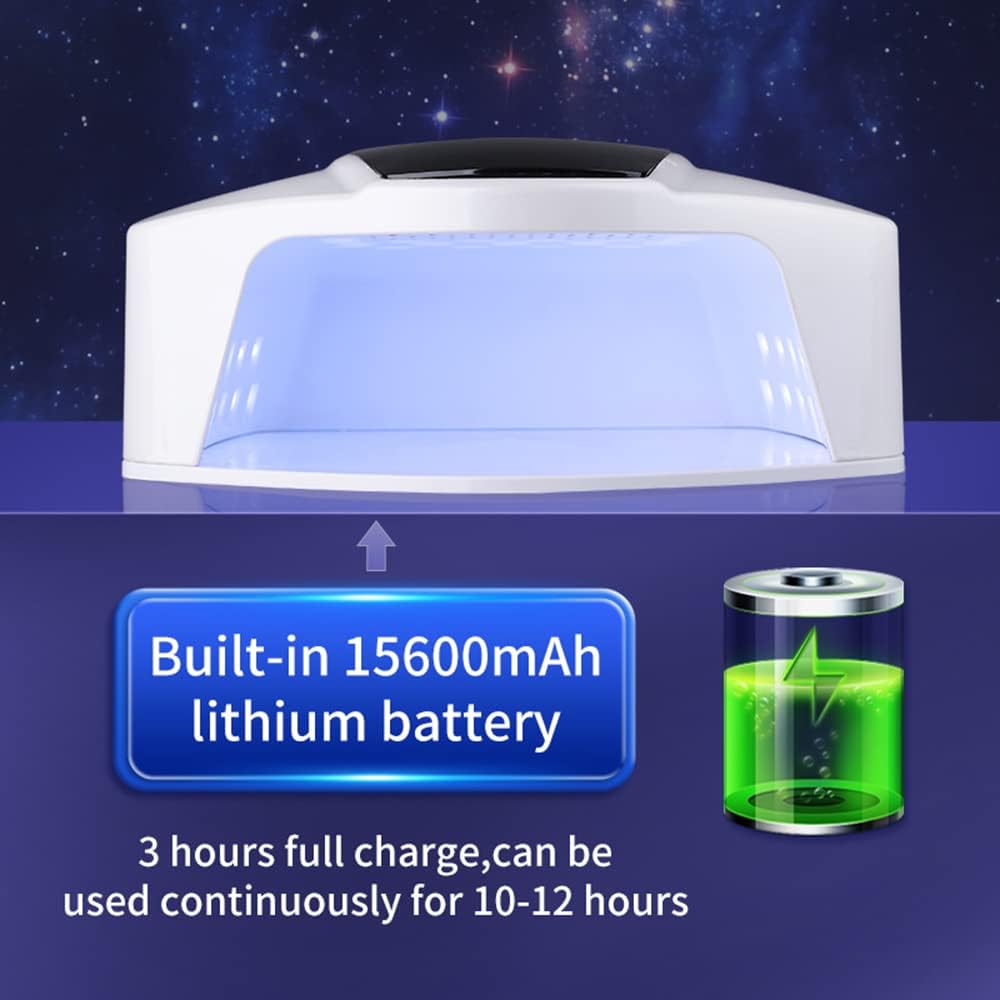 Rechargeable Cordless UV.LED Lamp 96W - DTK Nail Supply