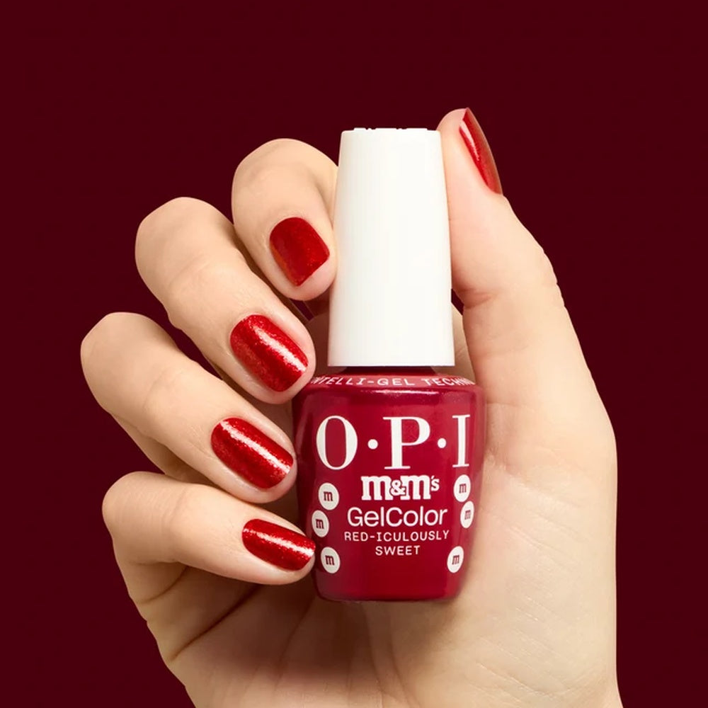 OPI x M&M's Sweeten Your Mani Collection - Gel & Lacquer Duo Set (12 Colors) - DTK Nail Supply
