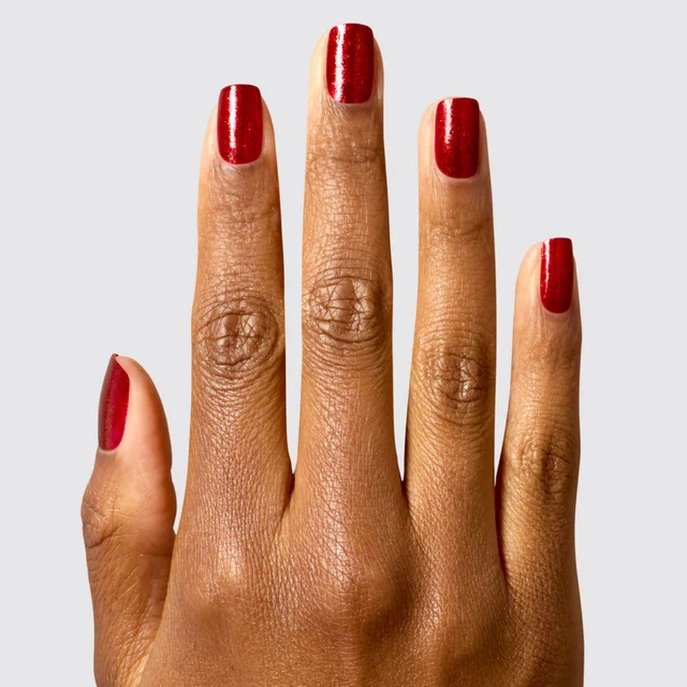 OPI Nail Lacquer - HRT12 Red-iculously Sweet - 0.5oz (OPI M&M Collection) - DTK Nail Supply