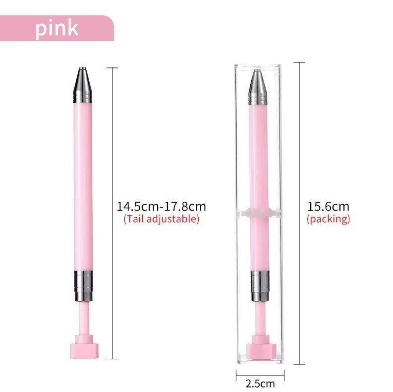 Refillable Wax Rhinestone Nail Art Pen - DTK Nail Supply