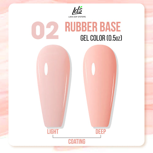 LDS RB-02 LDS Rubber Base Collection by LDS sold by DTK Nail Supply